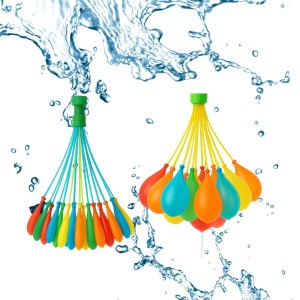Balão De Água Guerra De Bexiga 37 Bexigas Water Balloons 1 Pacote Enche Rápido brincadeira