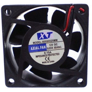 Micro Ventilador 60x60x25mm 12V