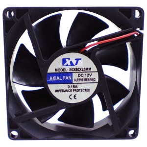 Micro Ventilador 80x80x25mm 12V
