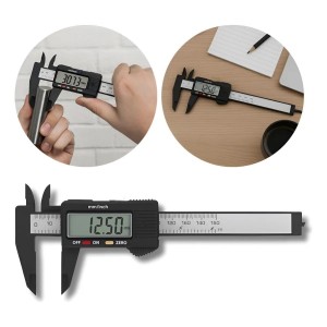 Paquímetro Digital Profissional Trabalhos Estudos Estojo