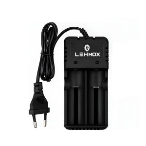 Carregador Rápido De Baterias Duplo 26650 18650 3.7/4.2V