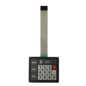 Teclado Para Bomba De Combustivel Daruma 18 Teclas