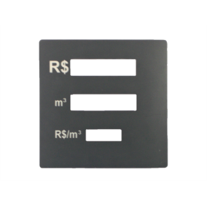 Adesivo Da Bomba Aspro GNV Dvelco 03 Visores Cinza