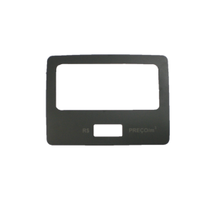 Adesivo Para Bomba Aspro GNV teclado Eletrogas Cinza