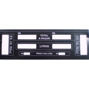 Adesivo (Mascara/Graxeta) Da Bomba Wayne 3G Dupla Preta