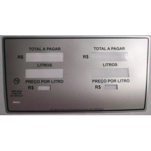 Adesivo (Mascara/Graxeta) Da Bomba Amazon Dupla Cinza