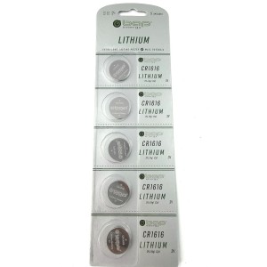 Bateria Litium Cr 1616 3v Controle Alarme Cartela C/5 Un