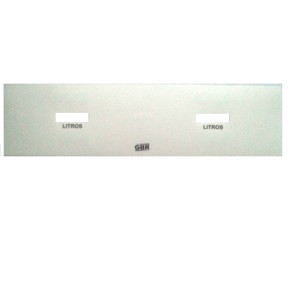 Adesivo (Mascara/Graxeta) Da Bomba Gilbarco Pro 1 Branca 1 Visor Cada Lado