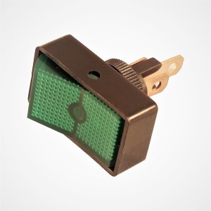 Chave Gangorra ON-OFF 3P Verde