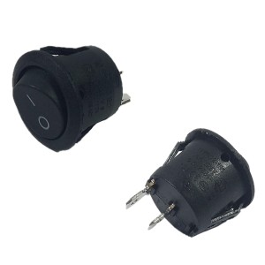 Chave Gangorra ON-OFF 2P Preta KCD1-101-5B