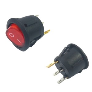 Chave Gangorra ON-OFF 3P Vermelha KCD1-101N-5