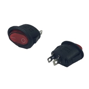 Chave Gangorra ON-OFF 2P Vermelha KCD1-101-9