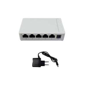 Switch HUB 5 Portas Rj45 Gigabit Rede 10/100/1000mbps
