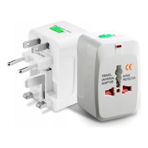 Adaptador Tomada Universal 150 Países Viagem Internacional 127/220v