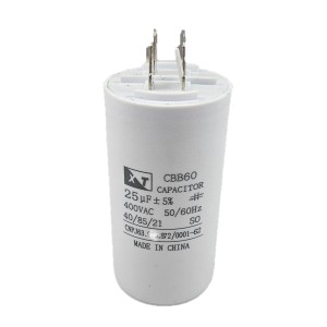 Capacitor Partida CBBF60 25uf/400 V Com Terminal