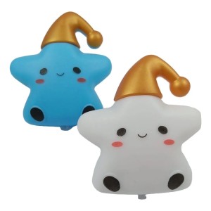 Abajur Luminária De Tomada Infantil Led Bivolt Estrela