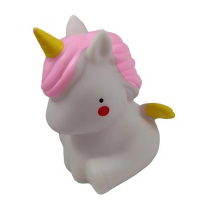 Abajur Luminária led Infantil Unicórnio 12cm Decoração
